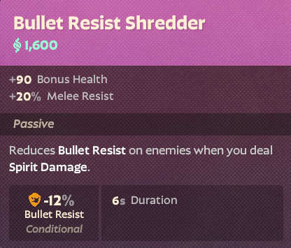 Bullet Resist Shredder