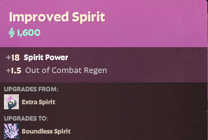 Improved Spirit