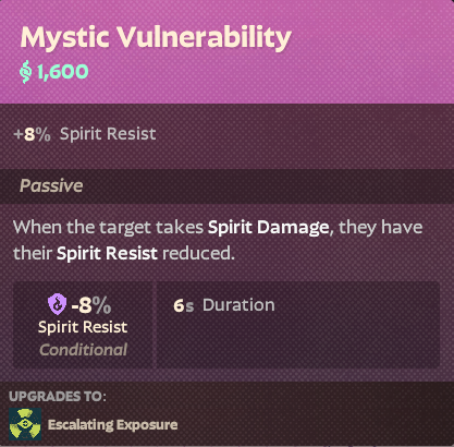 Mystic Vulnerability