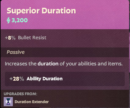 Superior Duration