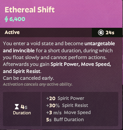 Ethereal Shift