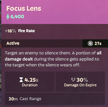 Focus Lens