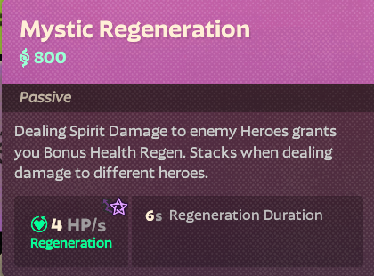 Mystic Regeneration