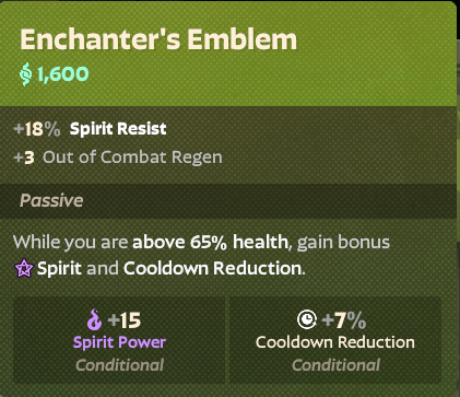 Enchanter's Emblem