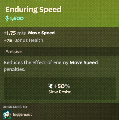 Enduring Speed