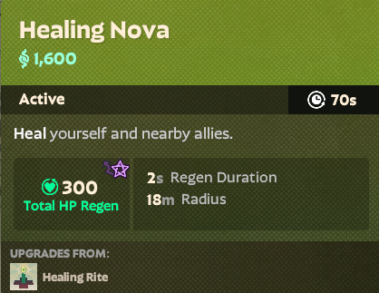 Healing Nova