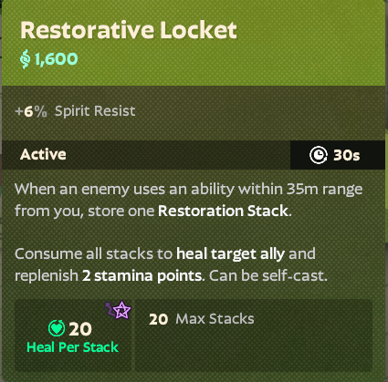 Restorative Locket