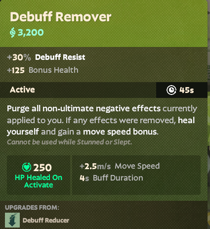 Debuff Remover