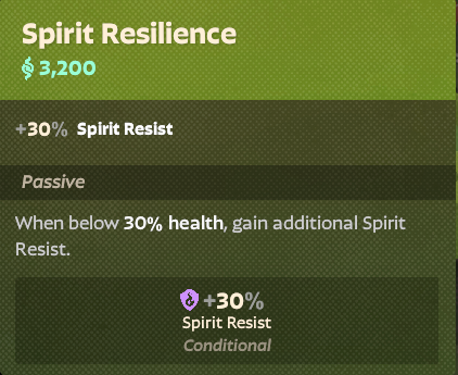 Spirit Resilience