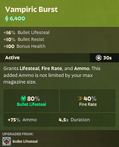 Vampiric Burst