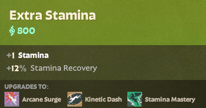 Extra Stamina