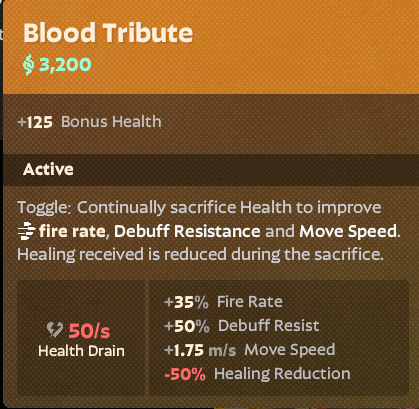 Blood Tribute
