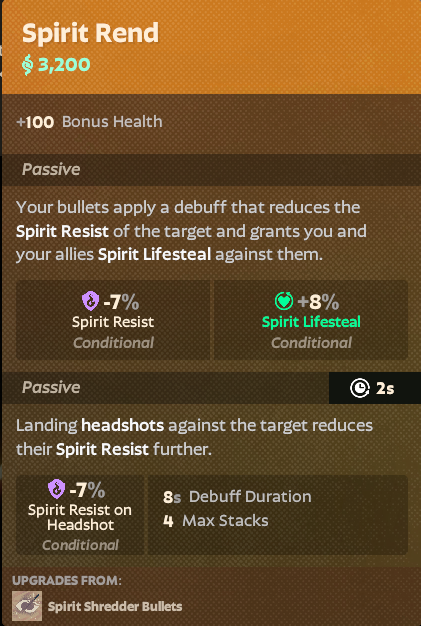 Spirit Rend